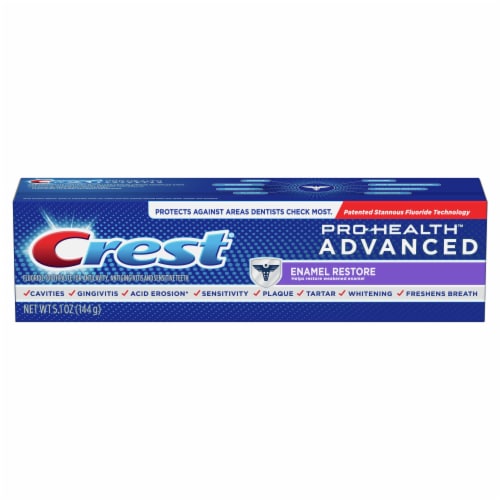 Crest® Pro-Health™ Advanced Enamel Restore Toothpaste Perspective: front