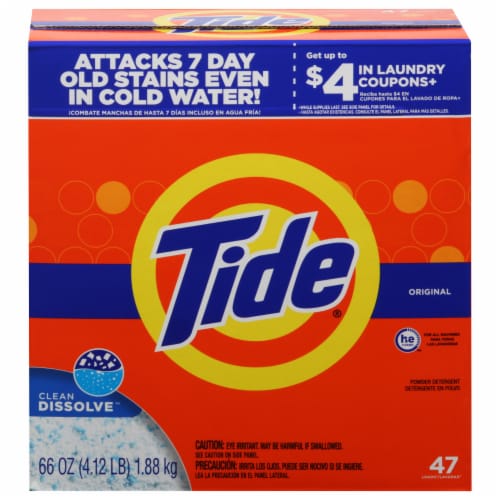 Tide® Original Clean Dissolve™ Powder Laundry Detergent Perspective: front