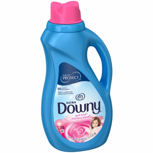 Downy Ultra April Fresh Conditioner Fabric Softener Perspective: front