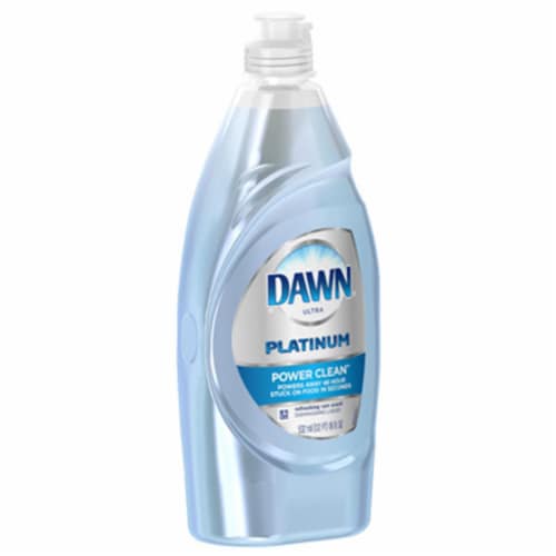 Dawn® Ultra Platinum™ Refreshing Rain Scent Dishwashing Liquid Perspective: front