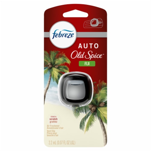 Febreze AUTO Old Spice™ Fiji Air Freshener Vent Clip Perspective: front