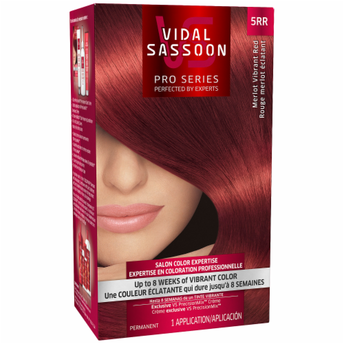 Vidal Sassoon Pro Series 5RR Merlot Vibrant Red Hair Color, 1 ct - Ralphs