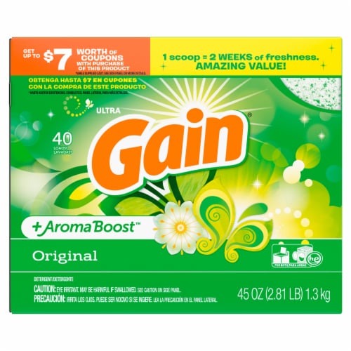 Gain® Original Aroma Boost™ Detergent Perspective: front