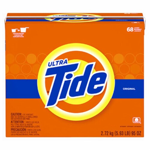 Tide 84991 95 oz. Regular Powder Laundry Detergent Perspective: front
