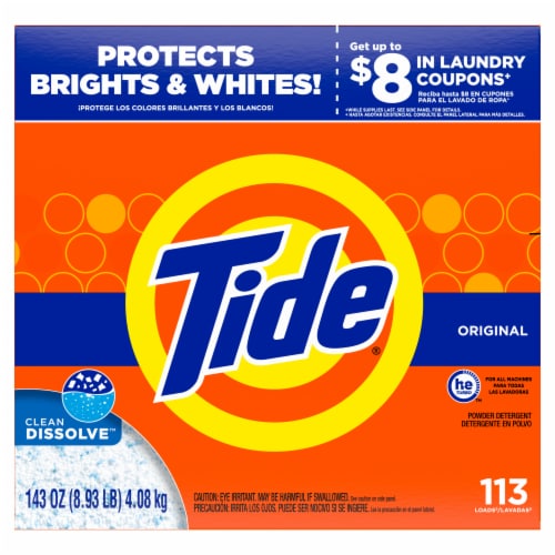 Tide Original Powder Laundry Detergent Perspective: front