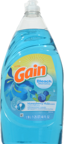 Gain Ultra Honeyberry Hula Dish Soap Perspective: front