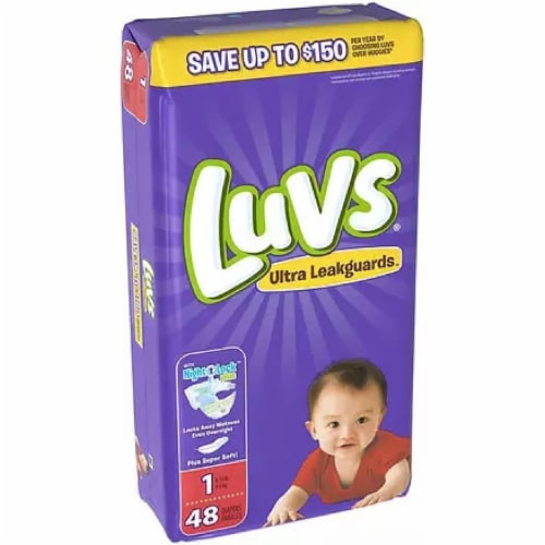 Luvs with Ultra Leakguards Size 5 Diapers