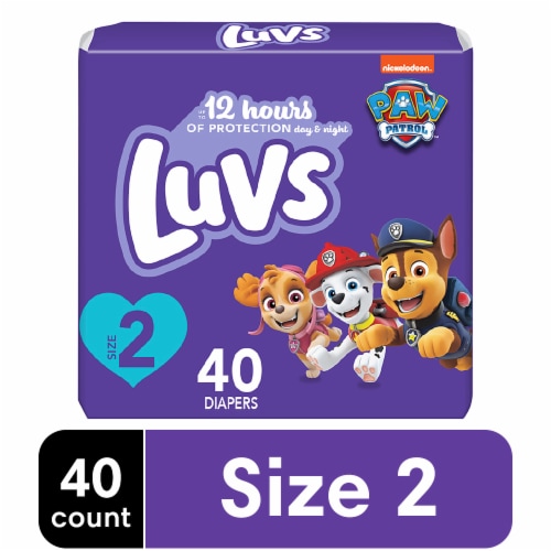 Luvs Baby Diapers Size 2 (12-18 lbs), 40 ct - Dillons Food Stores