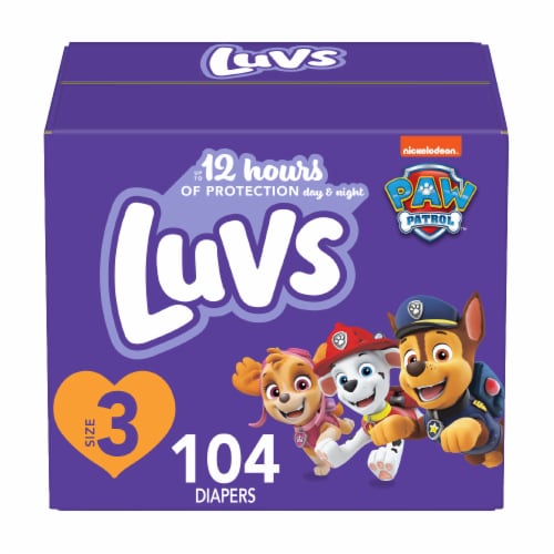  Luvs Diapers - Size 6, 144 Count, Paw Patrol