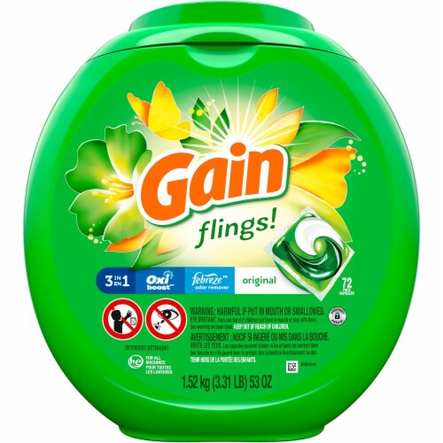 Gain Laundry Detergent 86792, 1 - Smith’s Food and Drug