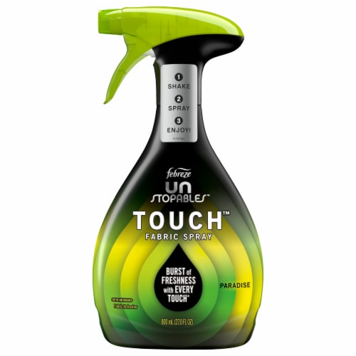 Febreze Unstopables Touch Paradise Scented Spray Fabric Refreshers Perspective: front