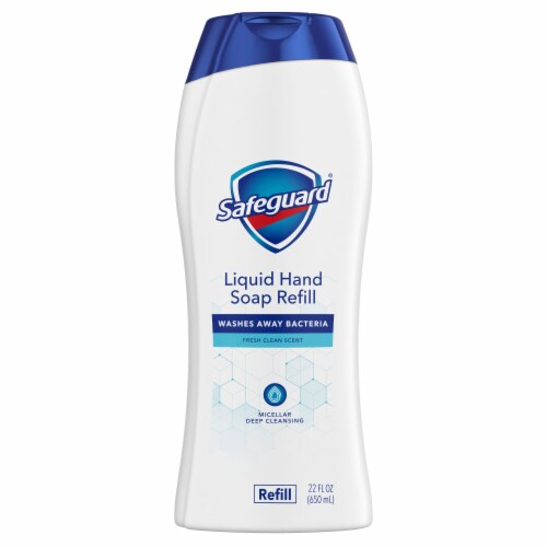 Safeguard Fresh Clean Scent Liquid Hand Soap Refill Perspective: front