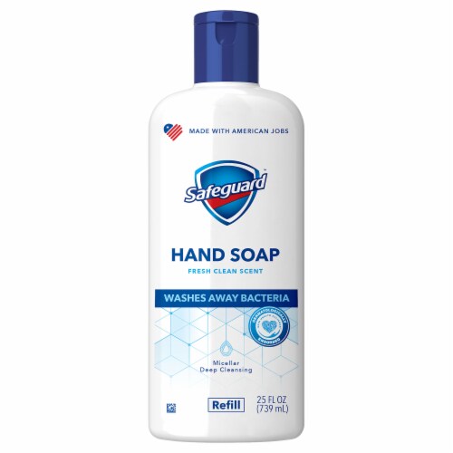 Safeguard fresh clean liquid hand soap refill 25 fl oz kroger