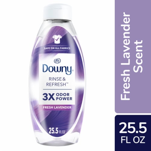 Downy HE Compatible Fresh Lavender Rinse & Refresh Laundry Odor Remover and  Fabric Softener, 25.5 fl oz - Fry's Food Stores