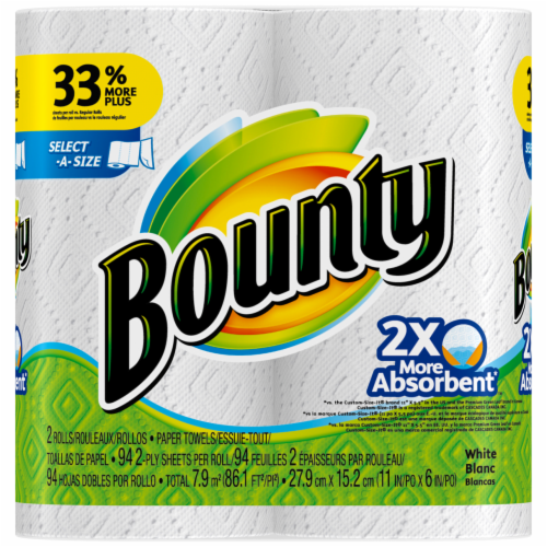 Bounty Select-A-Size Big Roll Paper Towels Perspective: front