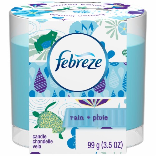 Febreze Rain Scent Mini Candle Perspective: front
