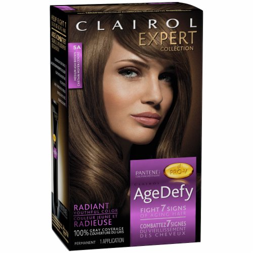 Clairol Expert Age Defy 5A Medium Ash Brown Hair Color, 1 Count - City  Market