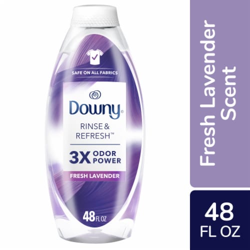 Downy HE Compatible Fresh Lavender Rinse & Refresh Laundry Odor Remover and  Fabric Softener, 48 fl oz - Kroger