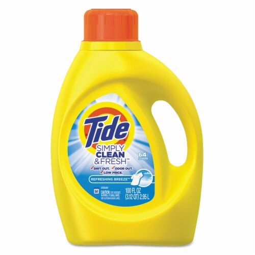 Tide Simply Clean & Fresh Laundry Detergent Refreshing Breeze 100