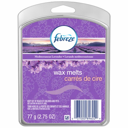 Febreze Mediterranean Lavender Air Freshener Wax Melts, 6 ct / 0.46 oz -  City Market