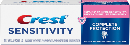 Crest Sensitivity Complete Protection Toothpaste Perspective: front