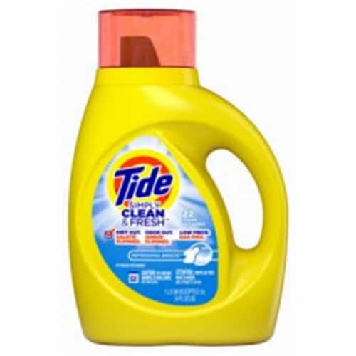 Tide Simply Clean & Fresh Refreshing Breeze Detergent Perspective: front