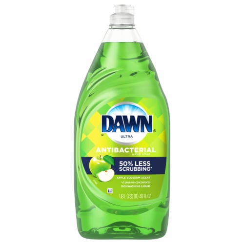 Dawn® Ultra Antibacterial Apple Blossom Scent Dish Soap Perspective: front