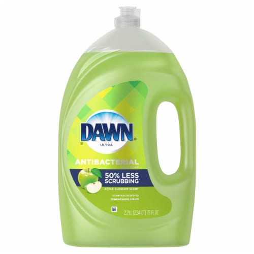 Dawn® Ultra Apple Blossom Scent Antibacterial Dishwashing Liquid Perspective: front