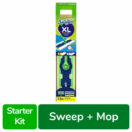 Swiffer Sweeper 2-in-1, Dry and Wet Multi Surface Floor Cleaner