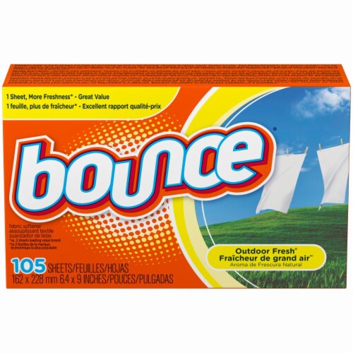 Bounce Outdoor Fresh 4 in 1 Fabric Softener Perspective: front