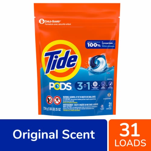 Tide PODS Original Liquid Laundry Detergent Soap Pacs, 81 ct - Kroger