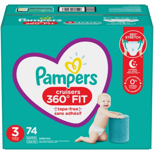 Pampers Couches Baby Dry Pants Extra Large taille 7