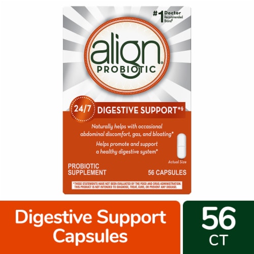 Align Probiotic Capsules Perspective: front