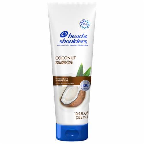 Head & Shoulders® Coconut Daily Hair & Scalp Dandruff Conditioner Perspective: front