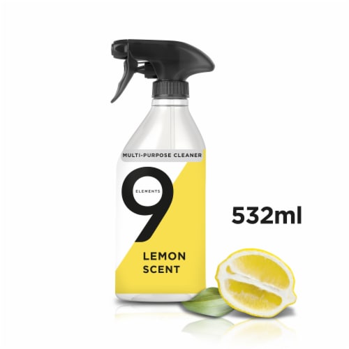 9 Elements Lemon All Purpose Cleaner Vinegar Spray, 18 oz - Kroger