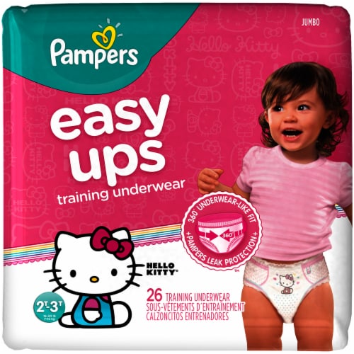 terugtrekken aardbeving Vaderlijk Pampers Easy Ups Training Pants Size 2T-3T, 26 ct - Ralphs