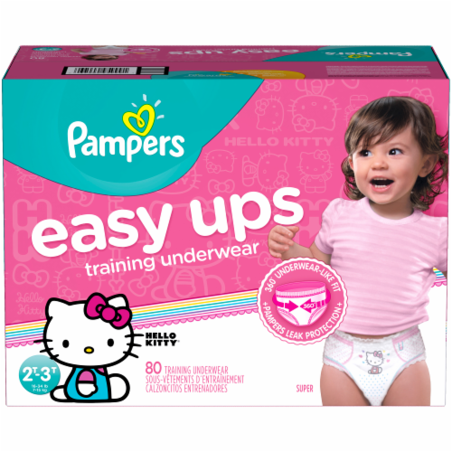 Pampers Easy Ups Training Pants Size 2T–3T, 80 ct - Ralphs