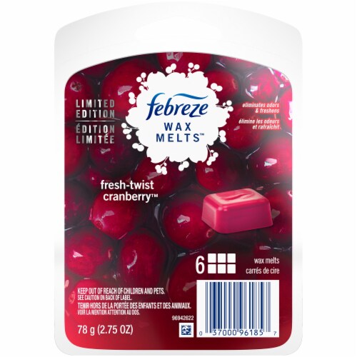 Febreze Limited Edition Fresh Twist Cranberry Wax Melts, 6 ct / 0.46 oz -  Foods Co.