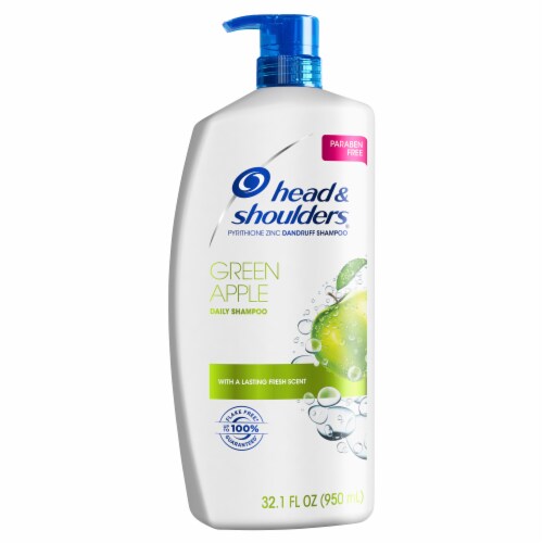 Head Shoulders Green Apple Daily Dandruff Shampoo 32.1 fl oz