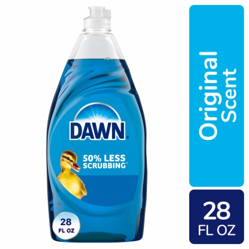 Dawn Ultra Original Scent Liquid Dish Soap Perspective: front