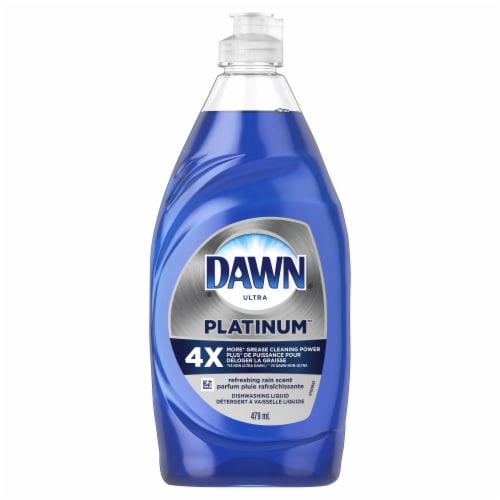 Dawn® Platinum Refreshing Rain Scent Dishwashing Liquid Perspective: front