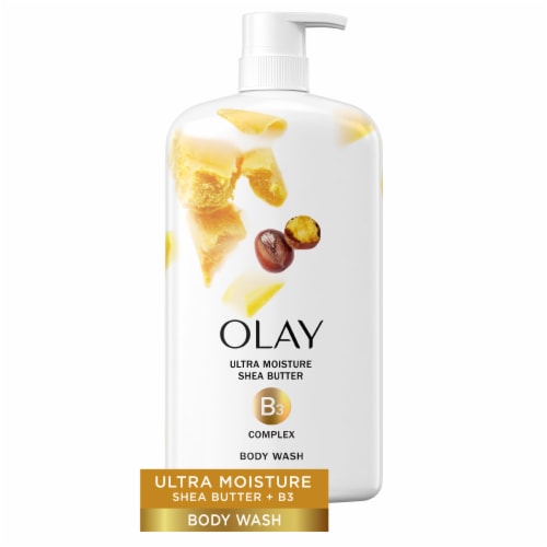 Olay Ultra Moisture Body Wash with Shea Butter Perspective: front