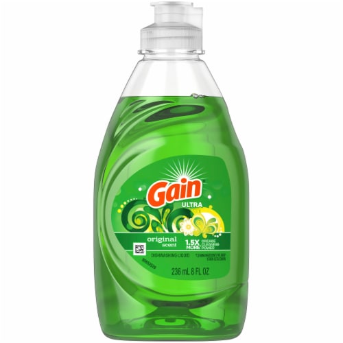 Gain® Ultra Original Dishwashing Liquid Perspective: front