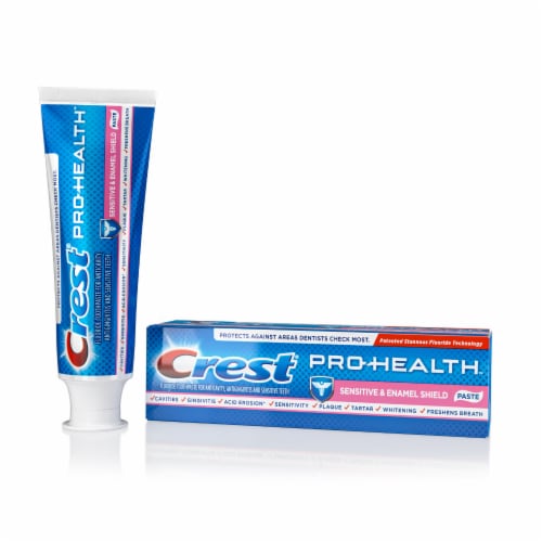 Crest Pro-Health Sensitive & Enamel Shield Toothpaste Perspective: front