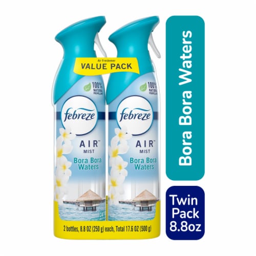 Febreze Bora Bora Waters Odor-Fighting Air Freshener, 2 pk / 8.8