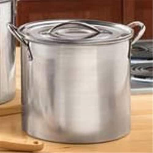 Bene Casa 12 qt Stainless Steel Stock Pot Perspective: front