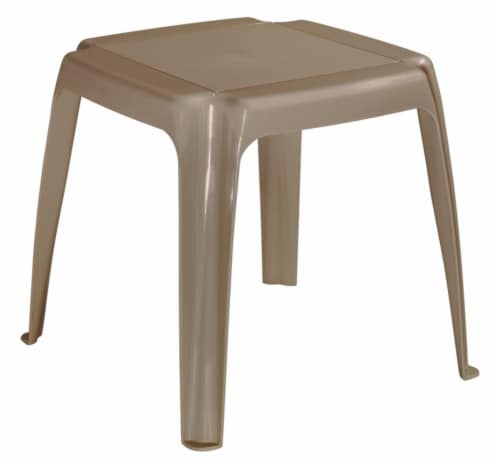 Adams Square Portobello Polypropylene Stackable Side Table Count