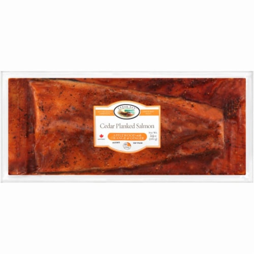 Cedar Bay Applewood Smoked & Orange Salmon Perspective: front