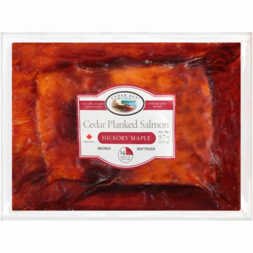 Cedar Bay™ Hickory Maple Cedar Planked Salmon Perspective: front