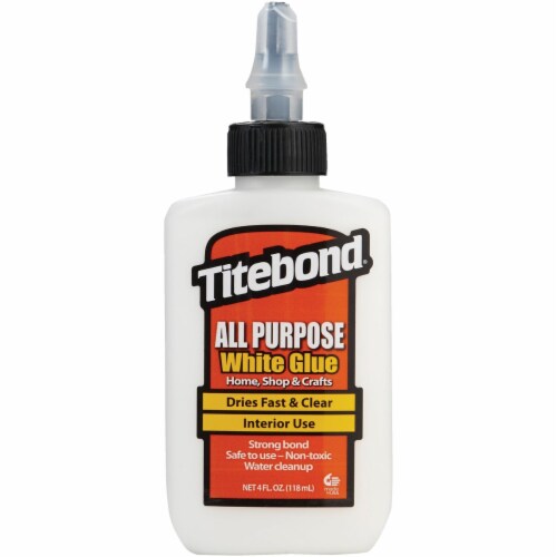 Titebond 4 Oz. White All-Purpose Glue 5032 Perspective: front